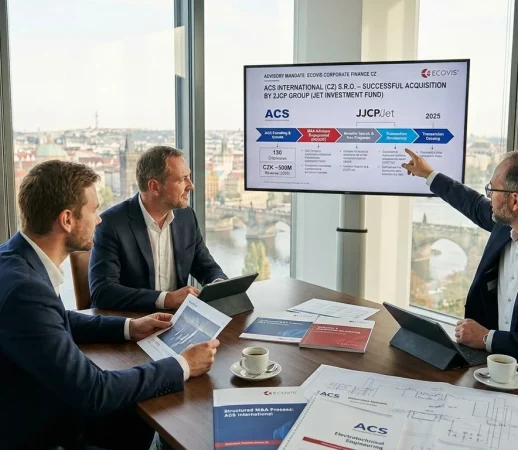 ECOVIS Corporate Finance CZ advises ACS International on the sale to 2JCP Group