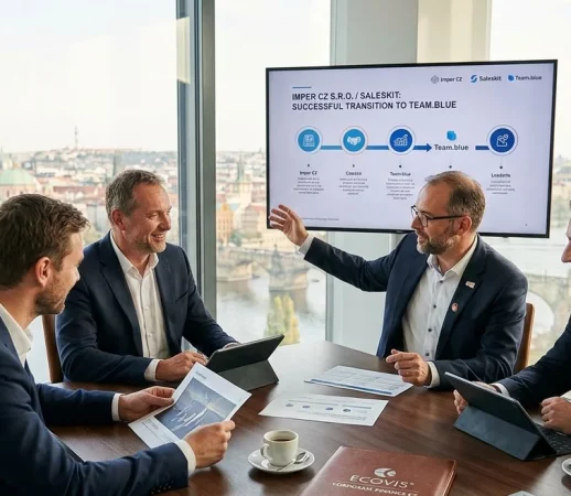 ECOVIS Corporate Finance CZ Advises Imper CZ s.r.o. on Sale to Team.blue
