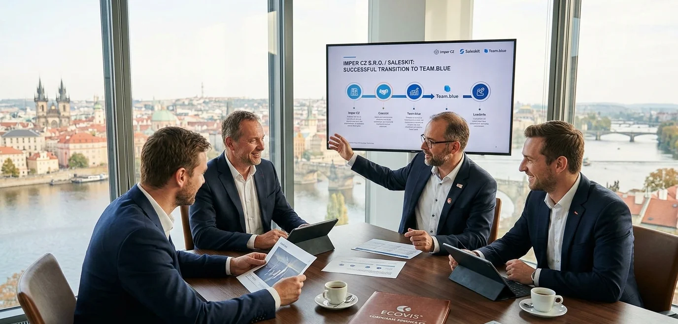 ECOVIS Corporate Finance CZ Advises Imper CZ s.r.o. on Sale to Team.blue