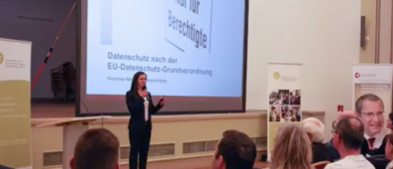 Workshop „Datenschutz nach der EU-Datenschutz-Grundverordnung“