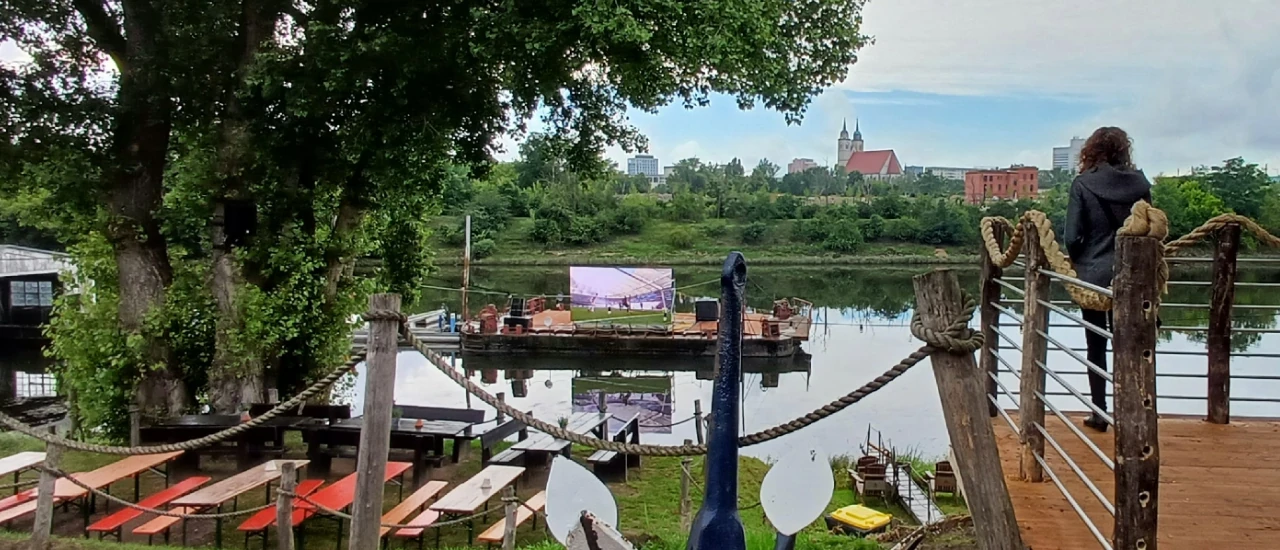 Mandantenabend im Winterhafen Magdeburg mit Public Viewing - Ecovis Magdeburg