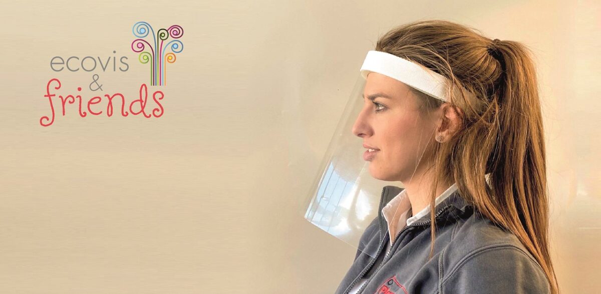 Ein Schutzschild gegen die Krise – Erfolgreiche Face Shield Spendenaktion