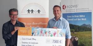 Ecovis & friends spendet 7.500 Euro für den Förderkreis für krebskranke Kinder im Allgäu e.V. - Ecovis & friends Stiftung