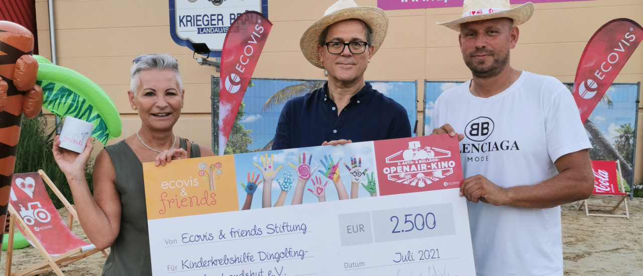 Kinderkrebshilfe Dingolfing – Landau – Landshut e.V.: Ecovis & friends spendet 2.500 €