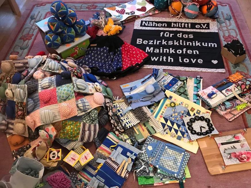 Krankenhauströster für Kinder: Nähen hilft e.V.