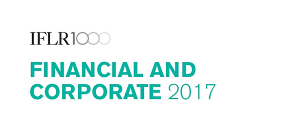 Financial and Corporate 2017. IFLR1000